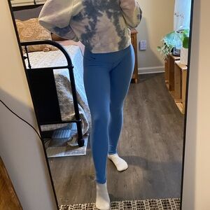 Nike Blue Full Length Dri-Fit Leggings — Women’s S